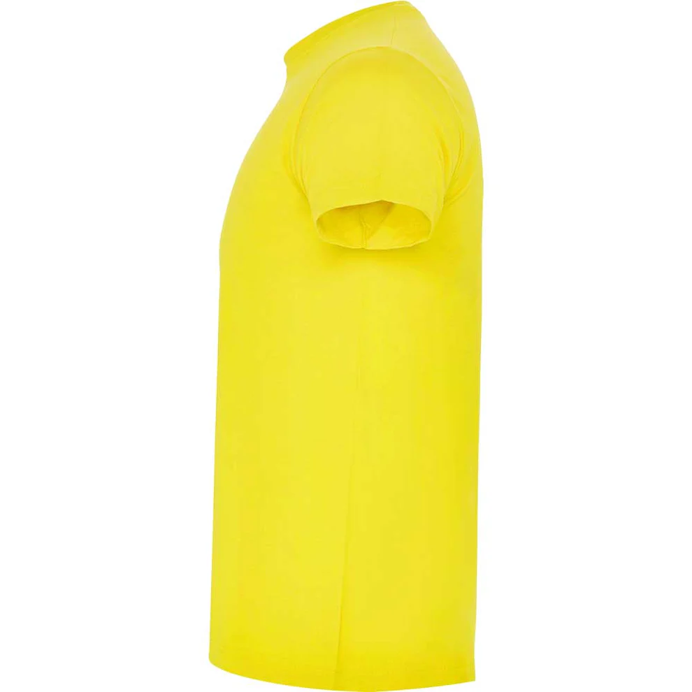 Tricou bumbac galben personalizabil